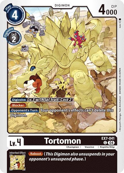 Tortomon EX7-041 [ Inglese / Giapponese ]