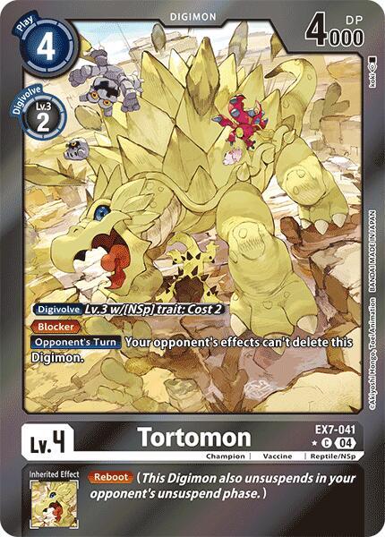 Tortomon EX7-041 [ Inglese / Giapponese ]