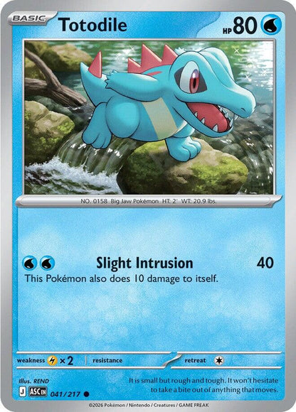 Totodile - Ascesa Eroica 041/217 [ Italiano ]