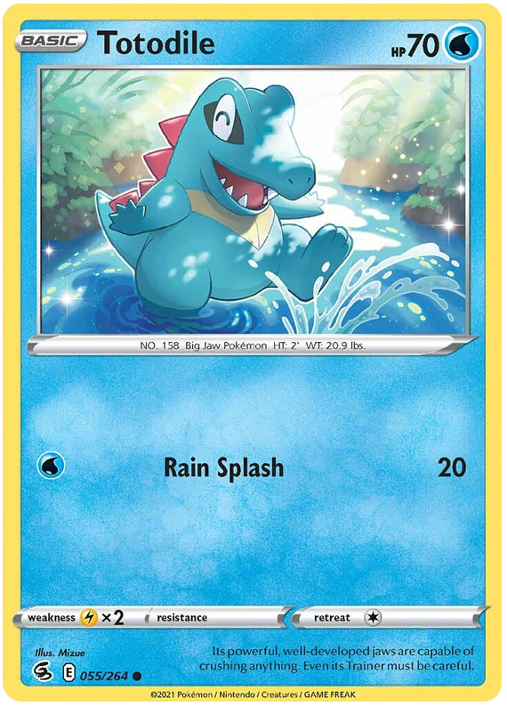 Totodile - Colpo Fusione 055/264 [ Italiano / Inglese ]