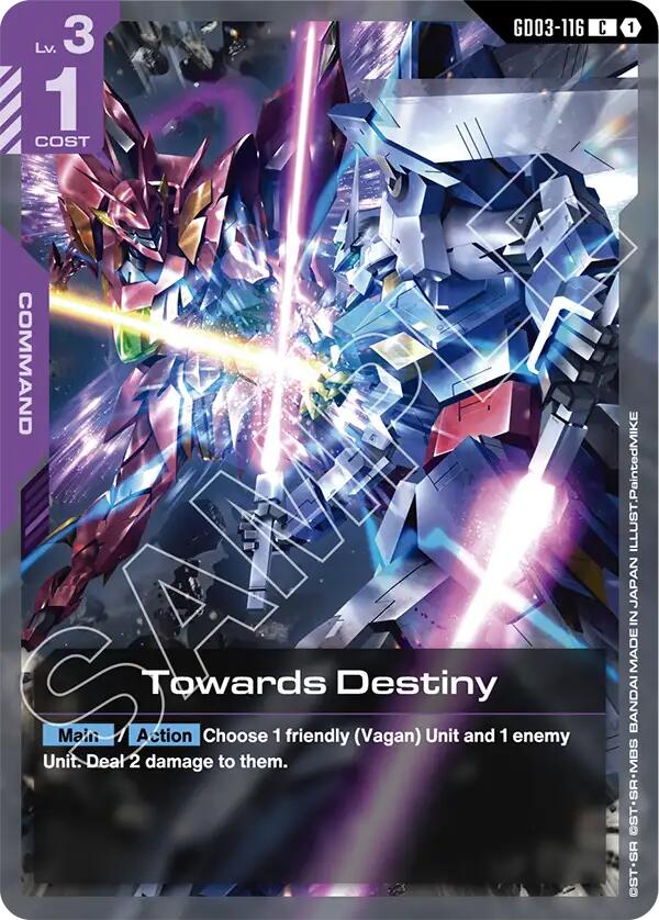 Towards Destiny GD03-116 [ Inglese / Giapponese ]