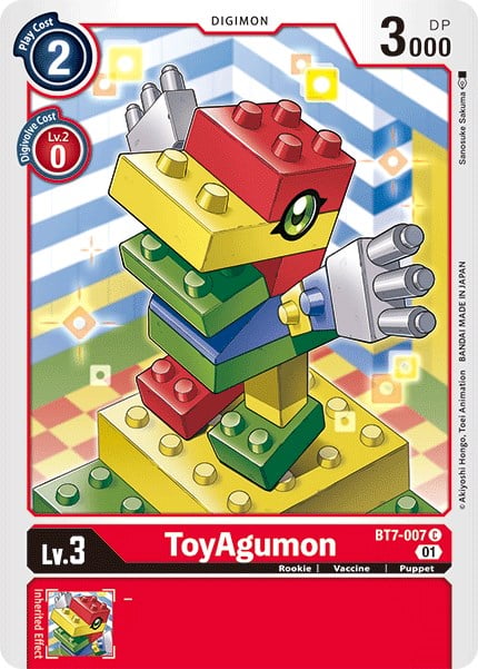 ToyAgumon BT7-007 [ Inglese / Giapponese ]
