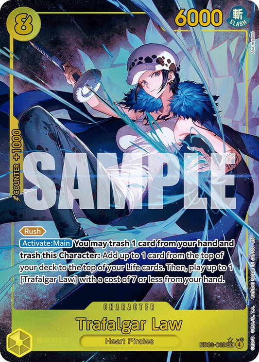 Trafalgar Law EB03-062 [ Inglese / Giapponese / Francese / Cinese Semplificato ]