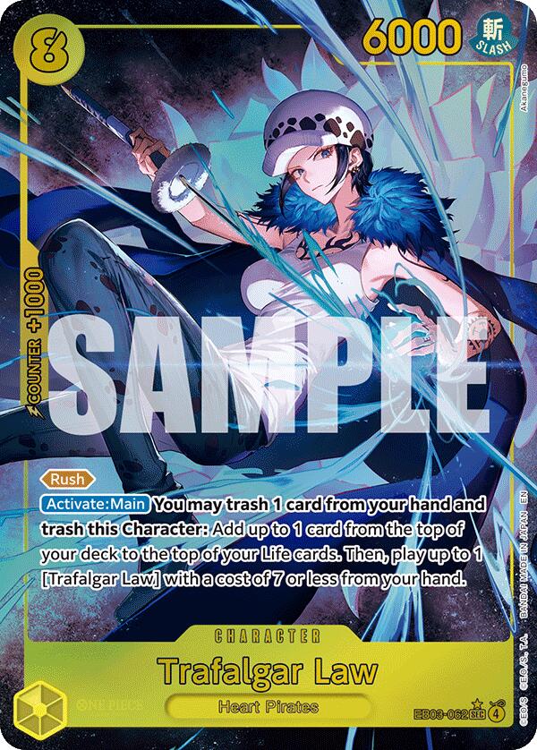 Trafalgar Law EB03-062 [ Inglese / Giapponese / Francese / Cinese Semplificato ]
