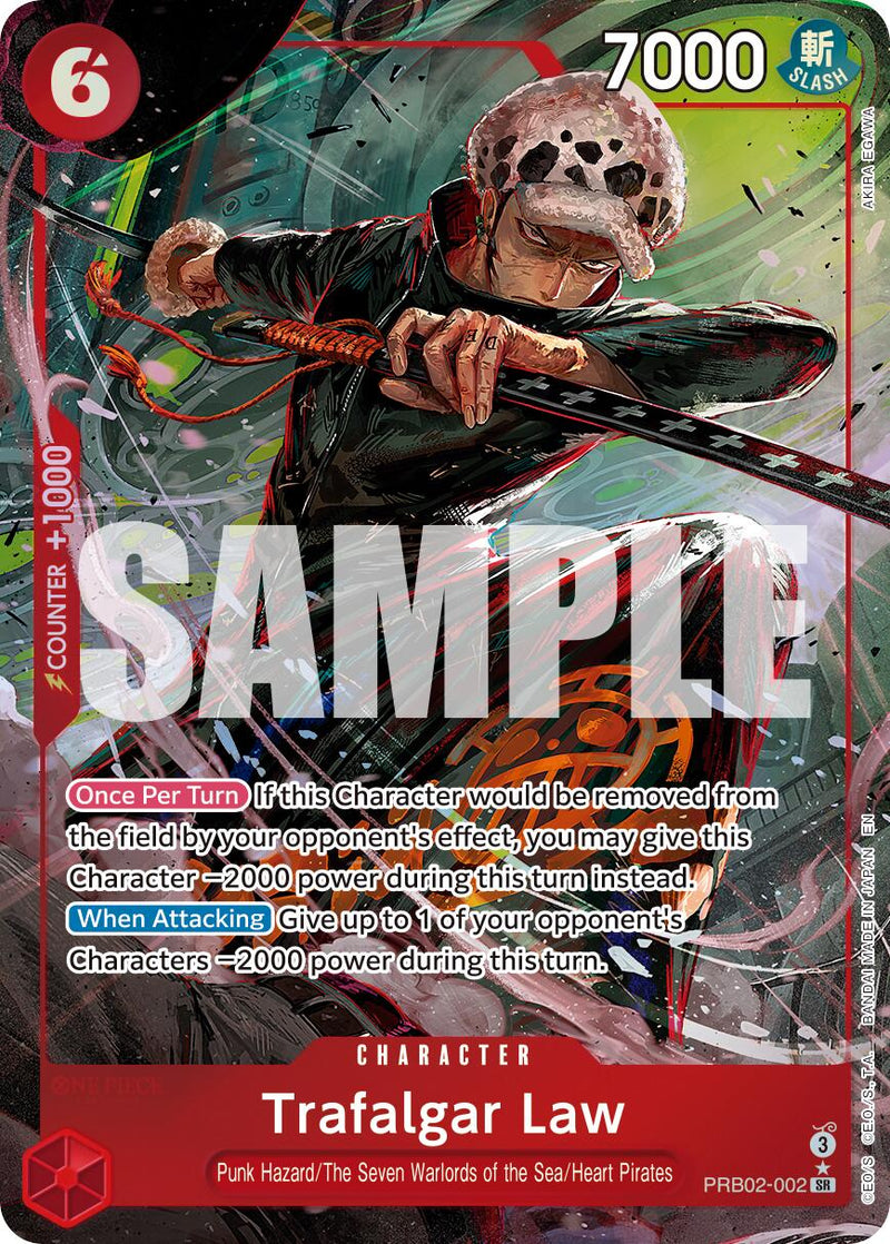 Trafalgar Law PRB02-002 [ Inglese / Giapponese / Francese / Cinese Semplificato ]