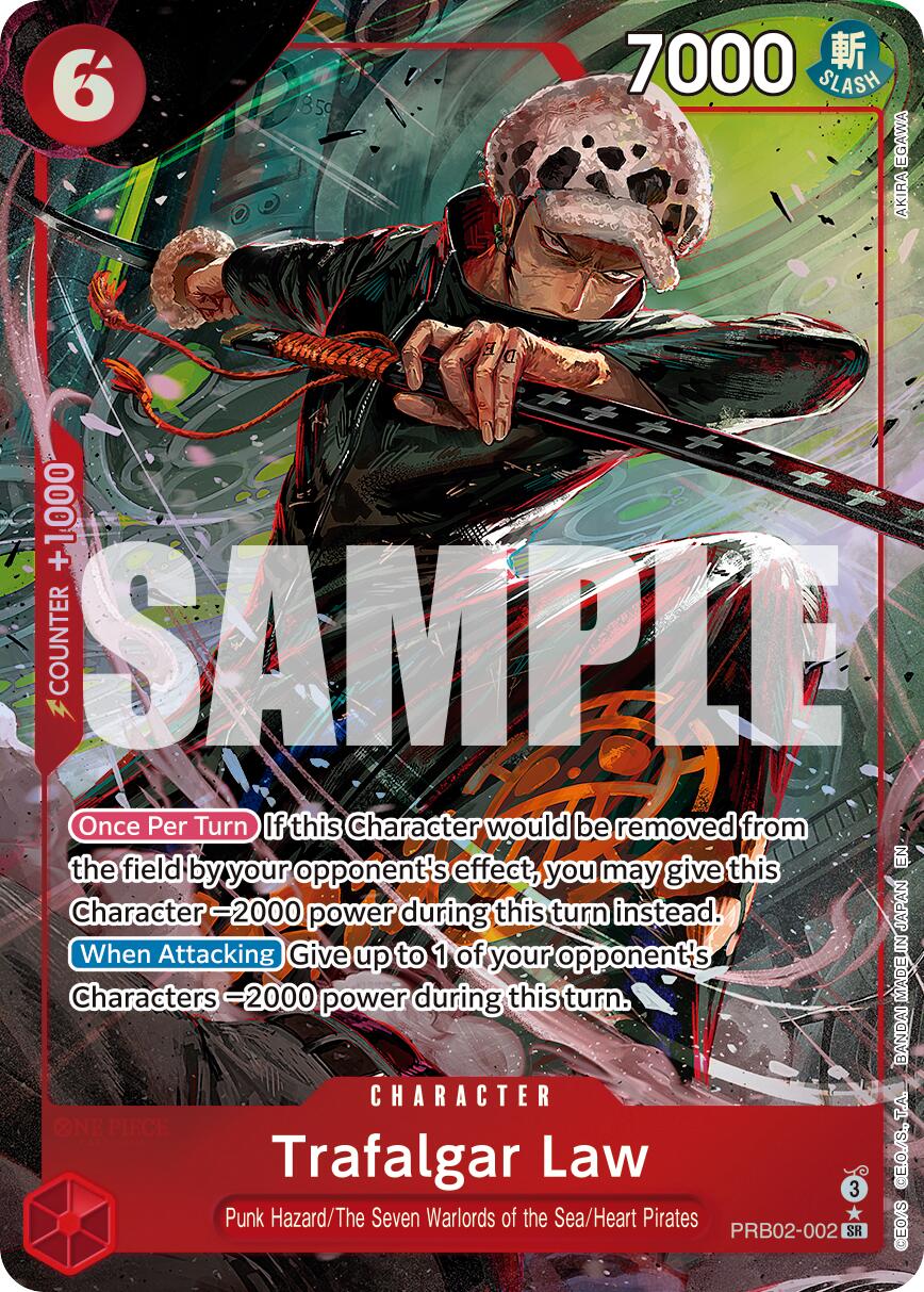 Trafalgar Law PRB02-002 [ Inglese / Giapponese / Francese / Cinese Semplificato ]