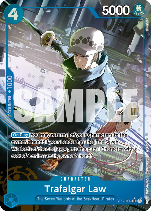 Trafalgar Law ST17-002 [ Inglese / Giapponese / Francese / Cinese Semplificato ]
