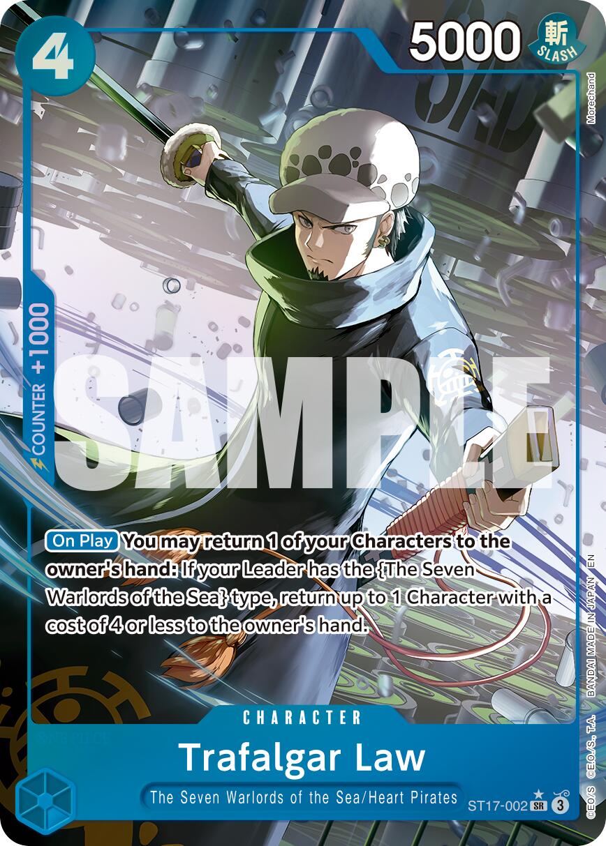 Trafalgar Law ST17-002 [ Inglese / Giapponese / Francese / Cinese Semplificato ]