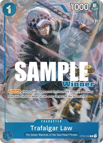 Trafalgar Law ST03-008 [ Inglese / Giapponese / Francese / Cinese Semplificato ]
