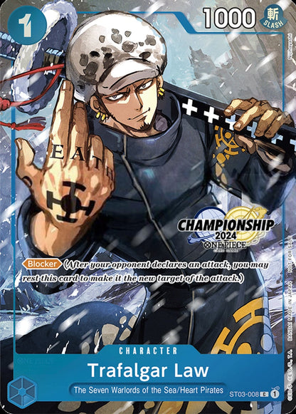 Trafalgar Law ST03-008 [ Inglese / Giapponese / Francese / Cinese Semplificato ]