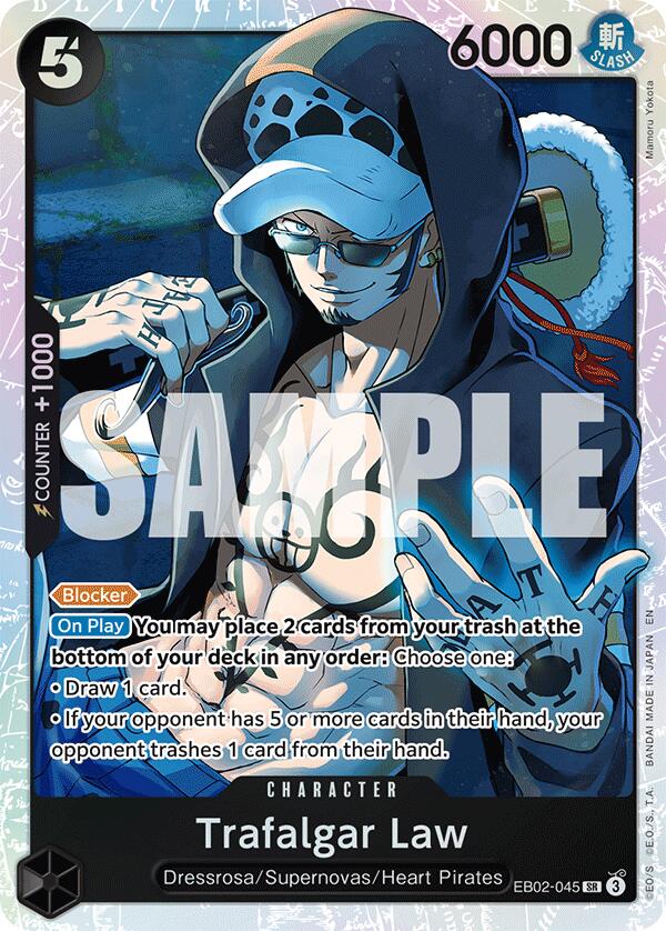 Trafalgar Law EB02-045 [ Inglese / Giapponese / Francese / Cinese Semplificato ]