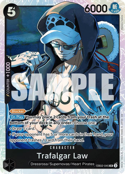 Trafalgar Law EB02-045 [ Inglese / Giapponese / Francese / Cinese Semplificato ]