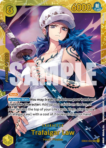 Trafalgar Law EB03-062 [ Inglese / Giapponese / Francese / Cinese Semplificato ]