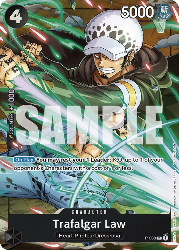 Trafalgar Law P-038 [ Inglese / Giapponese / Francese / Cinese Semplificato ]