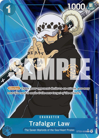 Trafalgar Law ST03-008 [ Inglese / Giapponese / Francese / Cinese Semplificato ]
