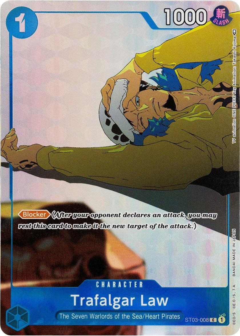 Trafalgar Law ST03-008 [ Inglese / Giapponese / Francese / Cinese Semplificato ]