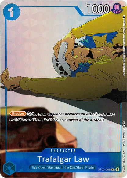 Trafalgar Law ST03-008 [ Inglese / Giapponese / Francese / Cinese Semplificato ]