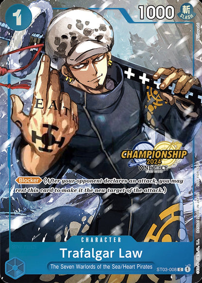 Trafalgar Law ST03-008 [ Inglese / Giapponese / Francese / Cinese Semplificato ]