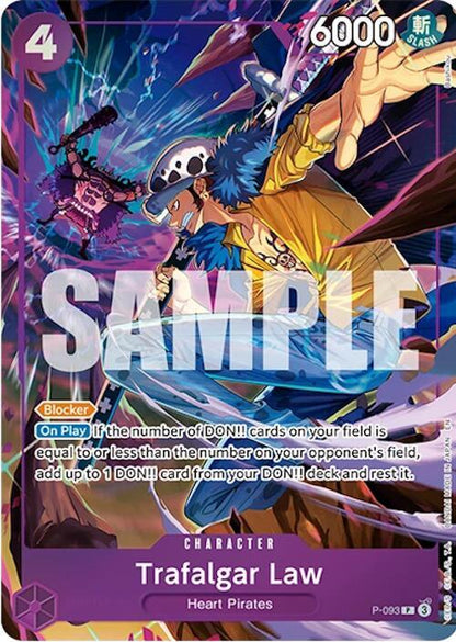 Trafalgar Law P-093 [ Inglese / Giapponese / Francese / Cinese Semplificato ]