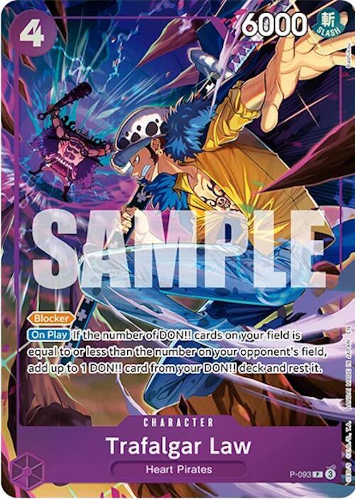 Trafalgar Law P-093 [ Inglese / Giapponese / Francese / Cinese Semplificato ]