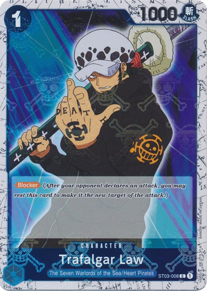 Trafalgar Law ST03-008 [ Inglese / Giapponese / Francese / Cinese Semplificato ]