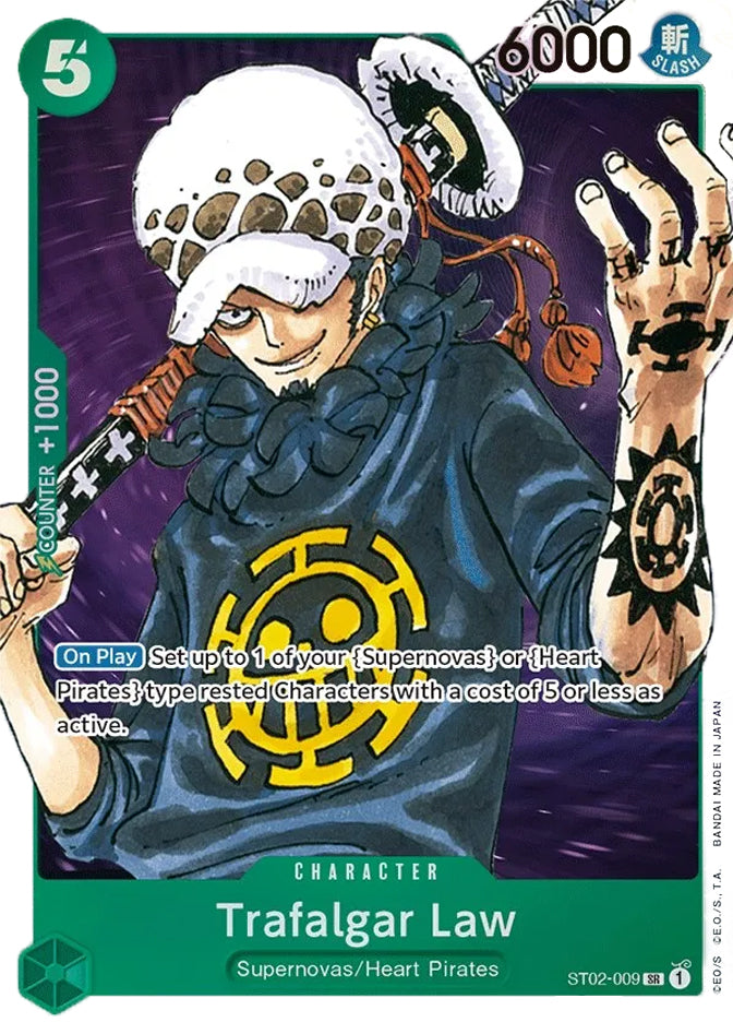 Trafalgar Law ST02-009 [ Inglese / Giapponese / Francese / Cinese Semplificato ]