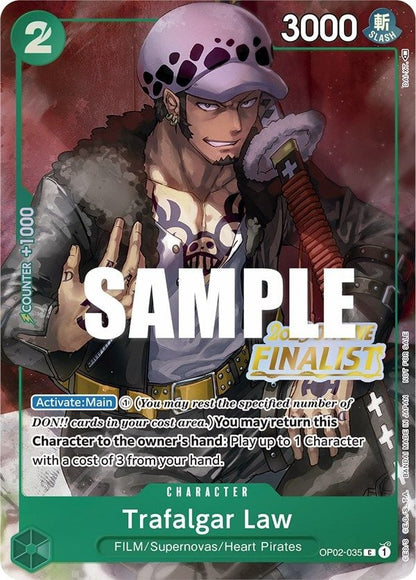 Trafalgar Law OP02-035 [ Inglese / Giapponese / Francese / Cinese Semplificato ]