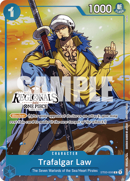 Trafalgar Law ST03-008 [ Inglese / Giapponese / Francese / Cinese Semplificato ]