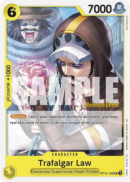 Trafalgar Law OP12-106 [ Inglese / Giapponese / Francese / Cinese Semplificato ]