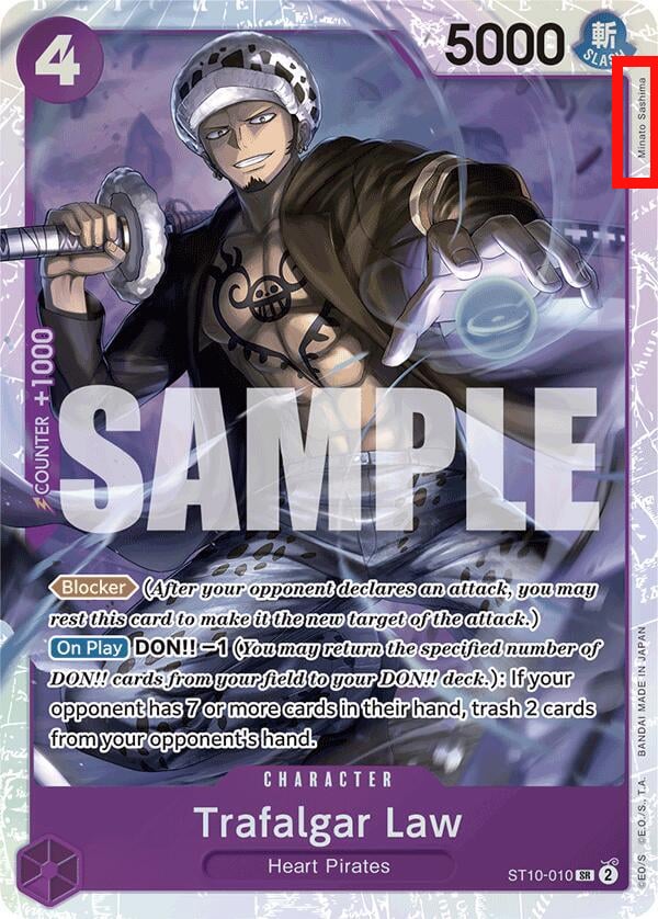Trafalgar Law ST10-010 [ Inglese / Giapponese / Francese / Cinese Semplificato ]