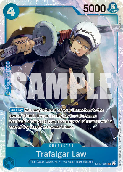 Trafalgar Law ST17-002 [ Inglese / Giapponese / Francese / Cinese Semplificato ]