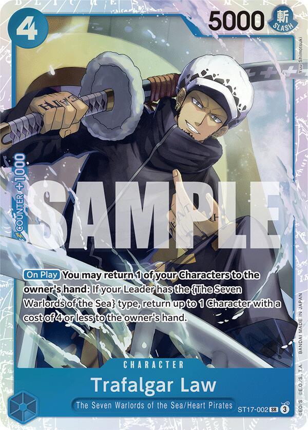Trafalgar Law ST17-002 [ Inglese / Giapponese / Francese / Cinese Semplificato ]