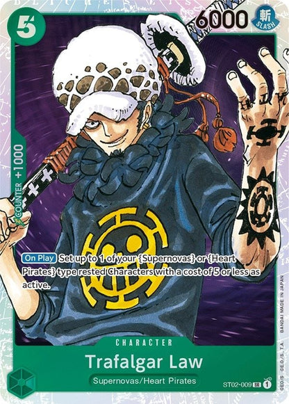 Trafalgar Law ST02-009 [ Inglese / Giapponese / Francese / Cinese Semplificato ]