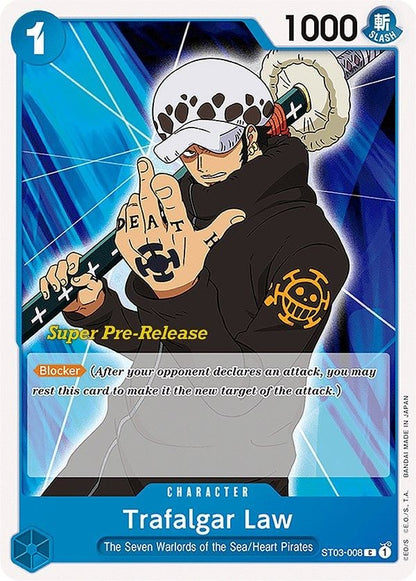 Trafalgar Law ST03-008 [ Inglese / Giapponese / Francese / Cinese Semplificato ]