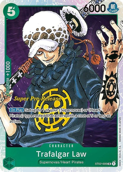 Trafalgar Law ST02-009 [ Inglese / Giapponese / Francese / Cinese Semplificato ]