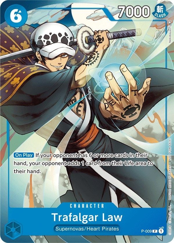 Trafalgar Law P-009 [ Inglese / Giapponese / Francese / Cinese Semplificato ]