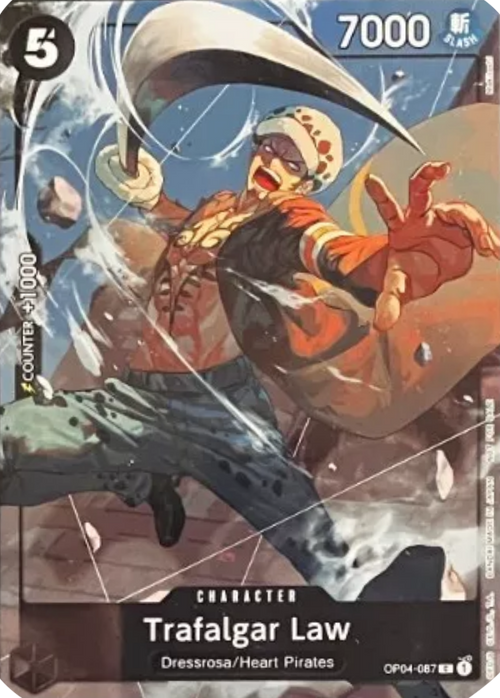 Trafalgar Law OP04-087 [ Inglese / Giapponese / Francese / Cinese Semplificato ]