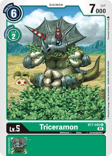 Triceramon BT7-050 [ Inglese / Giapponese ]