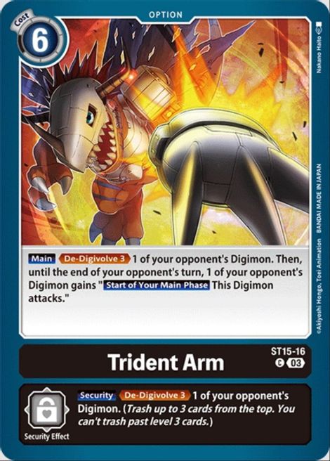 Trident Arm ST15-16 [ Inglese / Giapponese ]