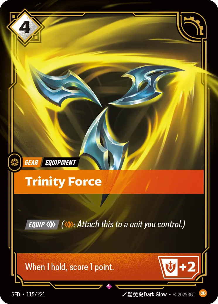 Trinity Force (RARE) [ Inglese / Cinese Semplificato ]