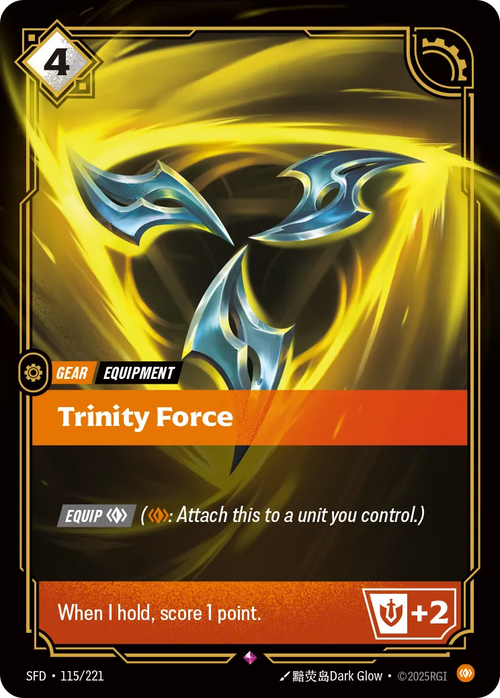 Trinity Force [ Inglese / Cinese Semplificato ]