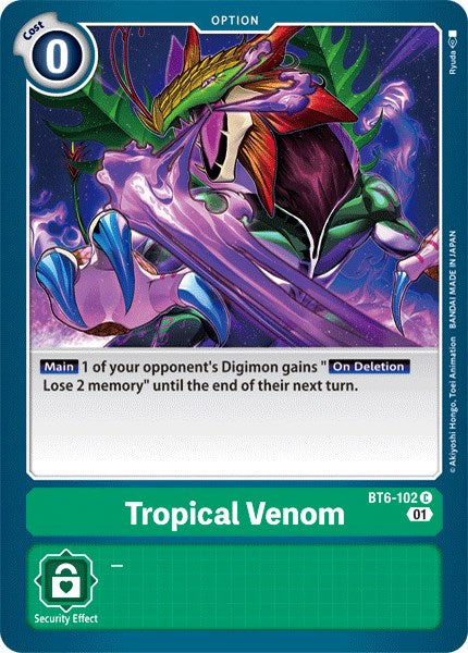 Tropical Venom BT6-102 [ Inglese / Giapponese ]