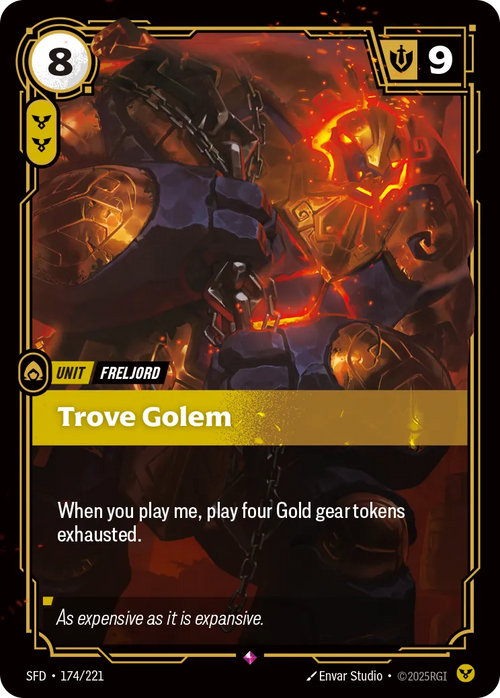 Trove Golem (RARE) [ Inglese / Cinese Semplificato ]