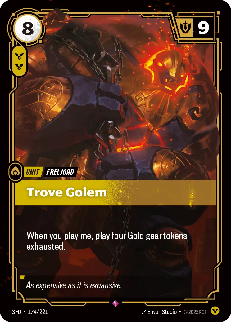 Trove Golem (RARE) [ Inglese / Cinese Semplificato ]
