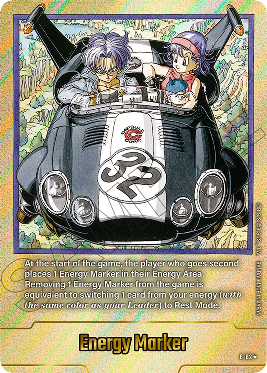 "Trunks & Bulma" Energy Marker E-62 [ Inglese / Giapponese ]