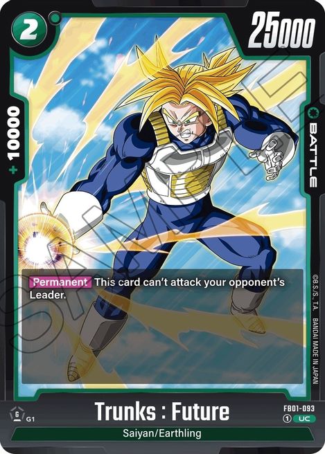 Trunks : Future FB01-093 [ Inglese / Giapponese ]