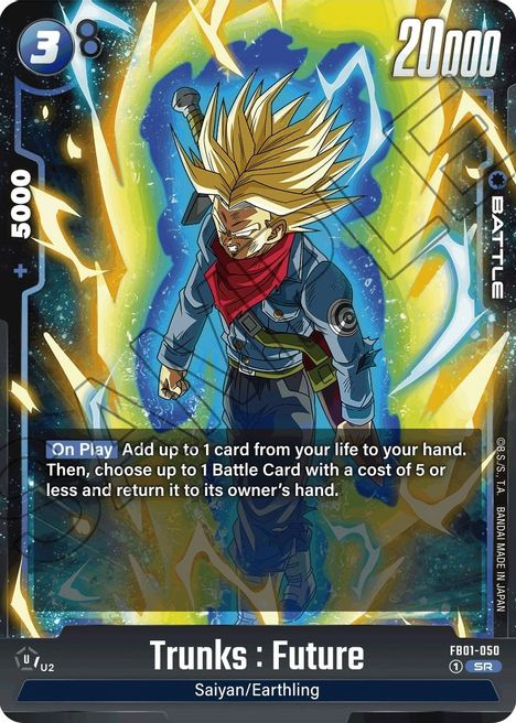 Trunks : Future FB01-050 [ Inglese / Giapponese ]