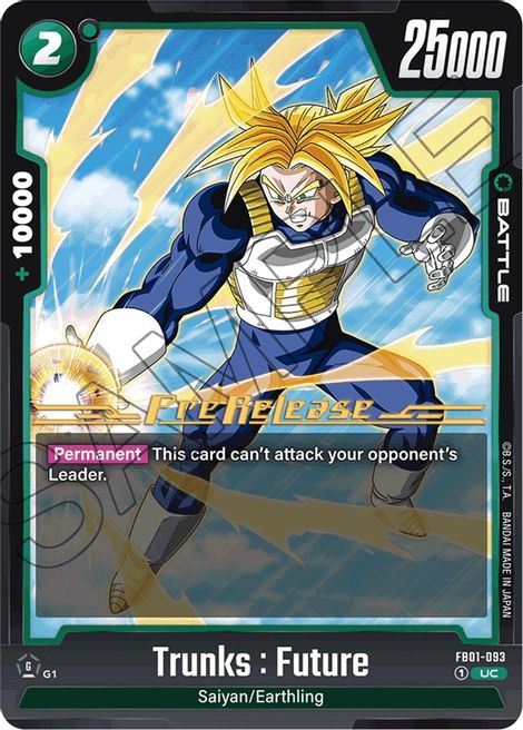 Trunks : Future FB01-093 [ Inglese / Giapponese ]