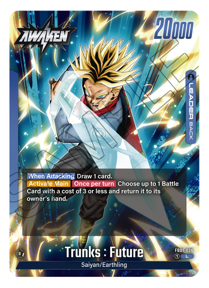 Trunks: Future FB01-036 [ Inglese / Giapponese ]