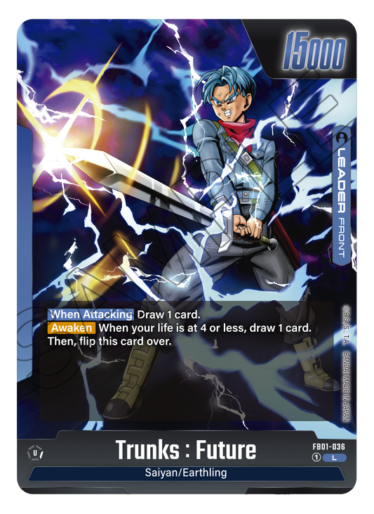 Trunks : Future FB01-036 [ Inglese / Giapponese ]